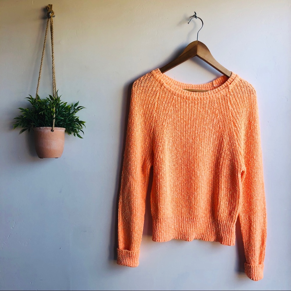 FREE PEOPLE Tangerine Electric City Pullover - Picture 4 of 7